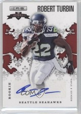 2012 Rookies & Stars Rookie Crusade Red Signatures /199 Robert Turbin Auto 0v1