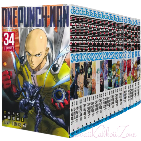ONE PUNCH MAN comic book set Japanese language Manga Lot Japan