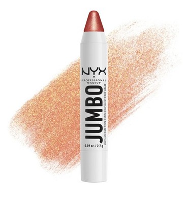 NYX Jumbo Multi-Use Face Stick Highlighter Lemon Meringue Glow Vegan 0.09 oz