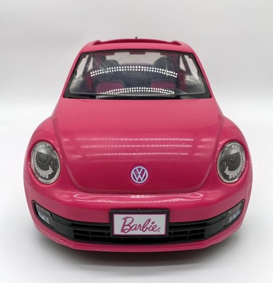 Mattel Barbie Hot Pink Volkswagen VW Bug Beetle Convertible Car