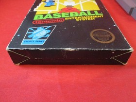 B&eacute;isbol - Versi&oacute;n Caja Negra (Nintendo NES) COMPLETO con Caja Manual Juego FUNCIONA!