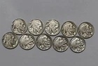 🧭 🇺🇸 USA NICKEL BUFFALO 5 CENTS MIXED DATES B94 #18 ZF29