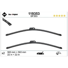 SWF Scheibenwischer Set vorne A2038207000 24736869