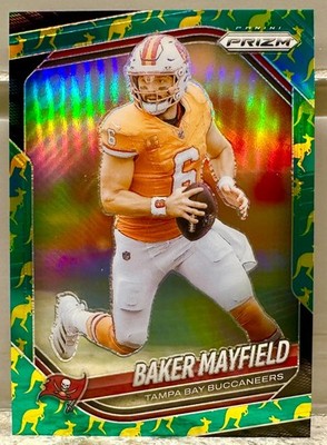 JERSEY # MATCH! 2025 Panini Prizm Baker Mayfield # 283 Kangaroo 6/61! BUCS!