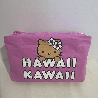 Aloha Collection X Hello Kitty Hawaii DFS Exclusive Mini Pouch Pink Kawaii