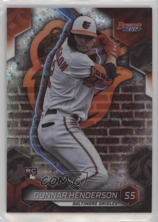 2023 Bowman's Best Mini-Diamond Refractor 18/299 Gunnar Henderson #26 11qd