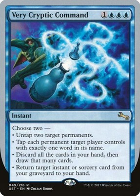 Very Cryptic Command (49b)