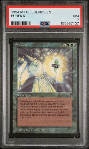 1994 MAGIC THE GATHERING LEGENDS EUREKA PSA 7