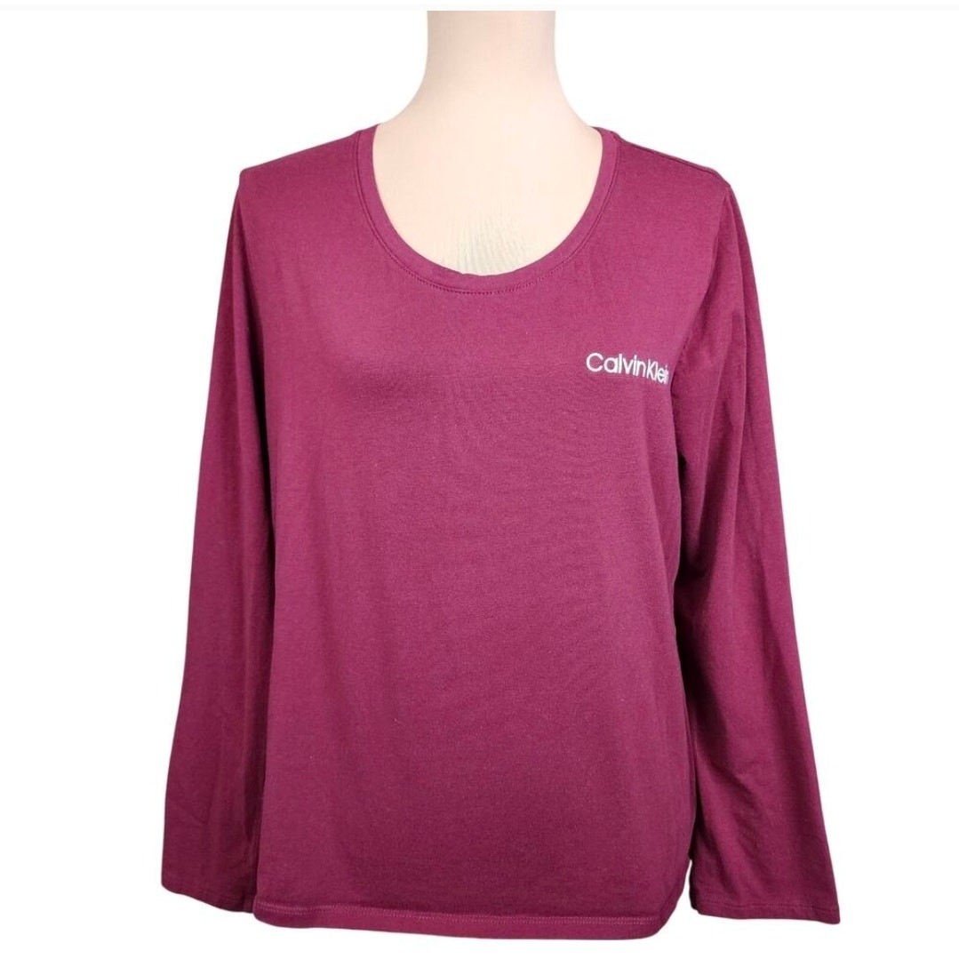 Calvin Klein XL Burgundy Sleepwear Pajama Set thumbnail 6