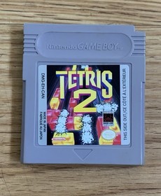 Tetris 2 (Nintendo Game Boy, 1993) Gameboy Cartridge Only w/ Case Tested