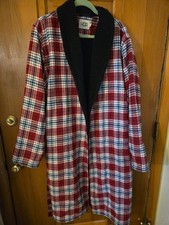 Ugg Men's Kalib Plaid Robe Fleece Lined L/XL