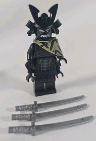 Lego JUNGLE GARMADON minifigure 70608 70617 4 Arms Ninjago MOVIE 