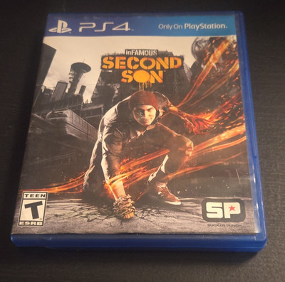 inFAMOUS: Second Son PS4 Sony NTSC-U/C Action & Adventure T-Teen