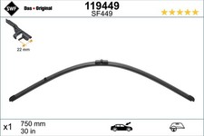 Wischblatt Scheibenwischer DAS ORIGINAL SINGLE SWF 119449 für A2 AUDI 8Z0 TDI