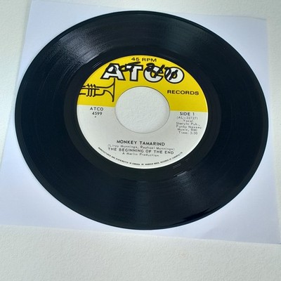 BEGINNING OF THE END Monkey Tamarind Island FUNK Soul 7'' Atco HEAR
