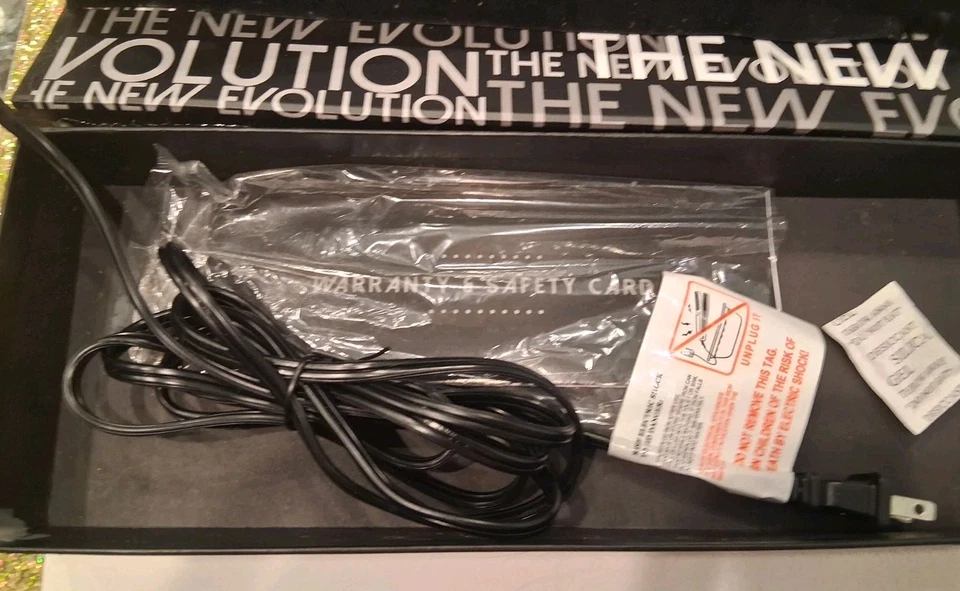 Evalectric Purple Pro Classic Styler Negative Ion Ceramic Hair Flat Iron + Stand - Image 4 of 4