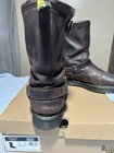 Dr. Martens Anistone Hi Harness Biker Boots Waxy Pull On 31901201 Men's 13