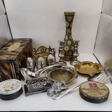 VINTAGE JOB LOT HOUSE CLEARANCE METAL/BRASS/TIN