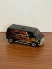 Vintage 1974 Hot Wheels Black Super Van w/Flames