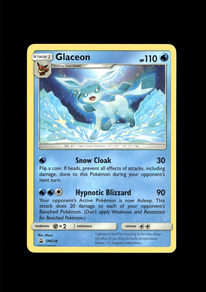 SM Promos #SM238 Glaceon Non Holo