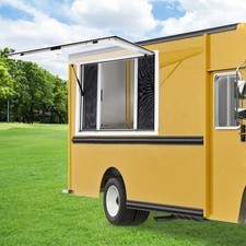 Modern Aluminum Alloy Concession Window Food Truck Service Window 89.1 89.1cm