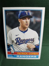 2025 Topps Heritage High Number Patrick Corbin #619 Texas Rangers