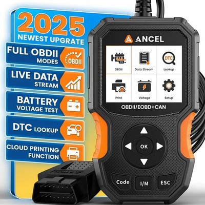ANCEL AS300 Profi KFZ OBD2 Scanner für VW BMW Diagnosegerät Fehler Auslesegerät