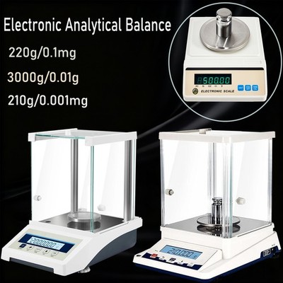 220g/0.1mg Lab Scale 210g/0.001g 3Kg/0.01g Digital Electronic Analytical Balance