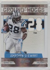 2011 Panini Absolute Memorabilia Ground Hoggs 21/25 Jonathan Stewart #3 0rd2