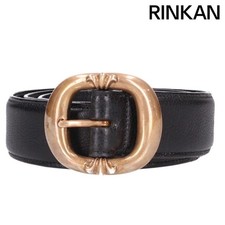 CHROME HEARTS BLT GUNSLINGER 1.5 BRNZ Bronze Leather Belt Men's 36 Used 20858f9c