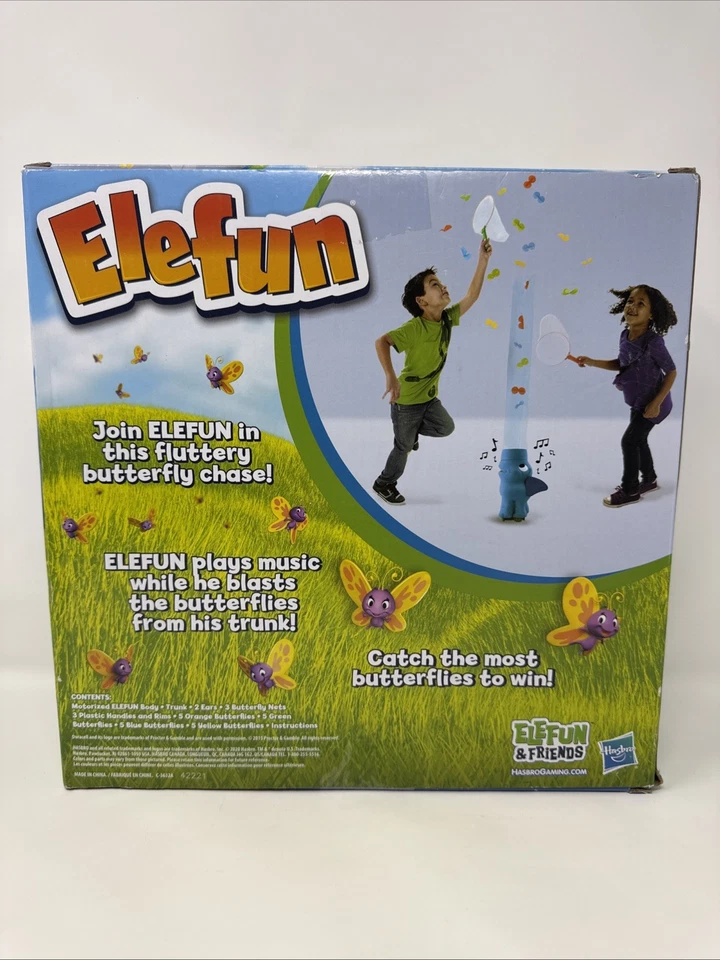 Hasbro Gaming Elefun and Friends Elefun Preschool Game With Butterfly kids games - Image 2 of 4