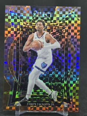 2024-25 Panini Select - Concourse Jaren Jackson Jr. #48 Bronze Checker Prizm /49