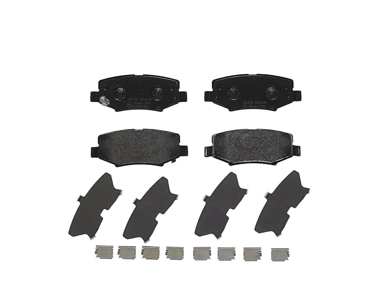 BREMBO P 18 024 Bremsbeläge Hinten für Wrangler Nitro Cherokee Compass - Bild 5