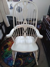 White Rocking Chair
