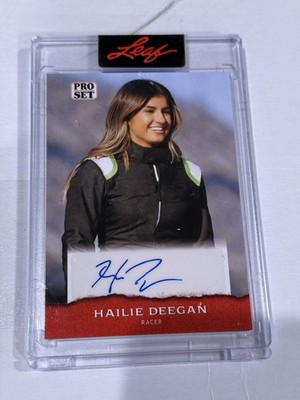 2022 Leaf Pro Set Sports - Base Autographs Hailie Deegan #PSA-HD1 (AU)