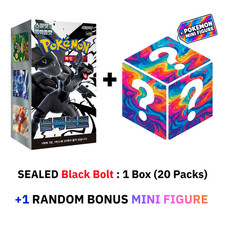 black bolt korean booster box Pokmon TCG | Expansion: with each pack including seven cards Opening $30 Pokmon Black Bolt