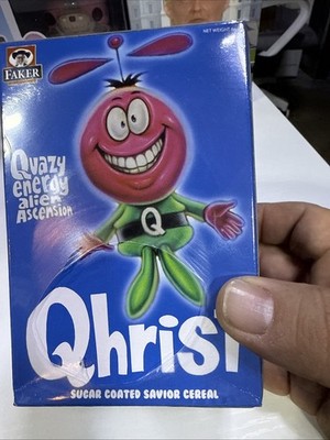 Mindstyle Ron English Popaganda Cereal Killers Qhrist Mini Vinyl Toy 3'' Sealed 