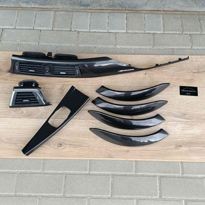 BMW 3 4 Series F30 F34 F36 F31 F32 Carbon Fiber Interior trim Dipped