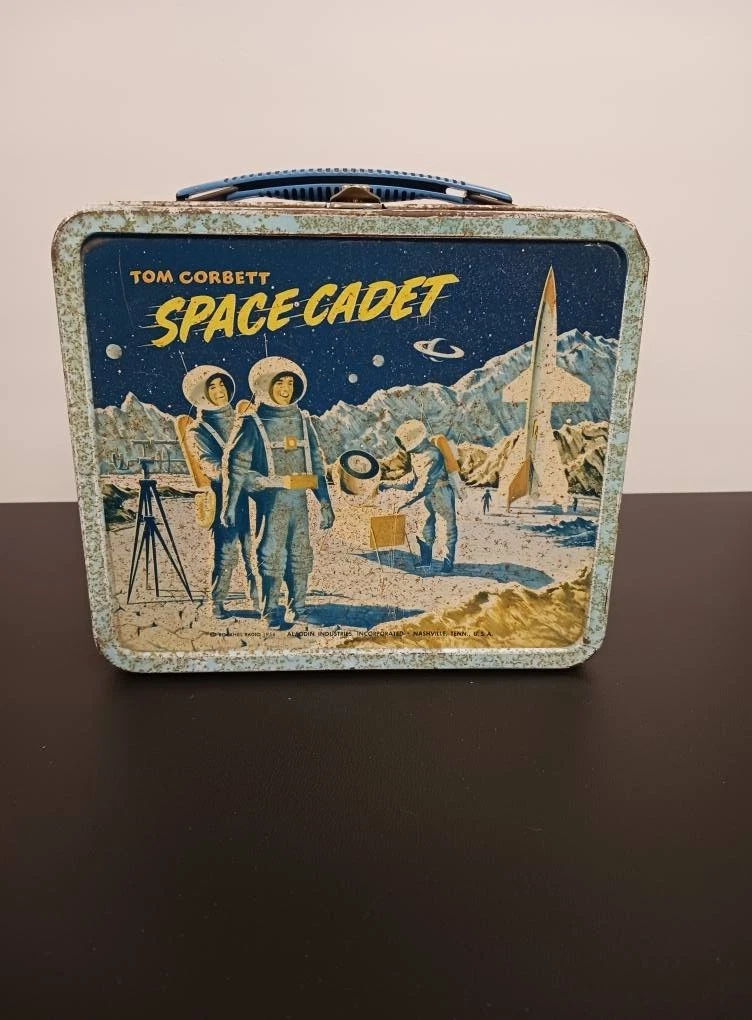 Original 1954 Tom Corbett Space Cadett Lunchbox | eBay