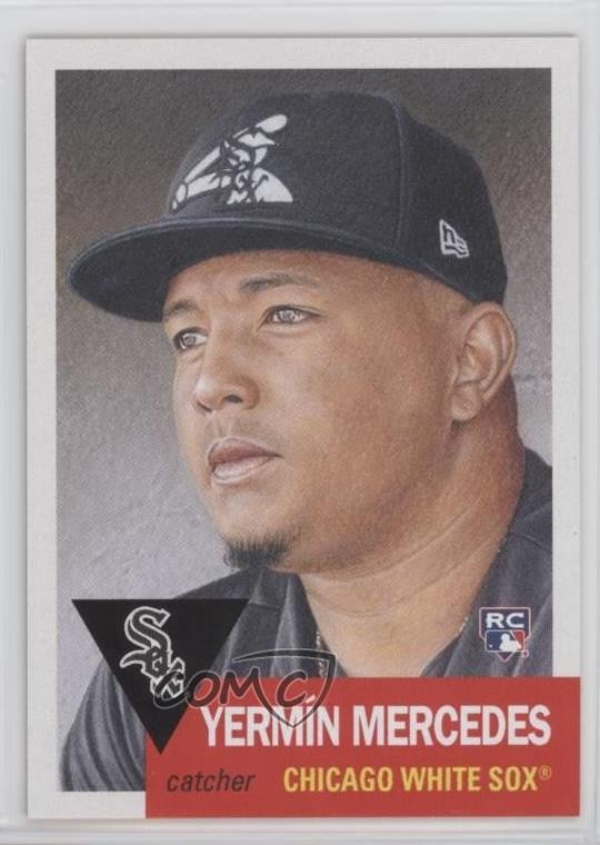 2021 Topps Living Set Online Exclusive /3792 Yermin Mercedes #412 Rookie RC 1c7