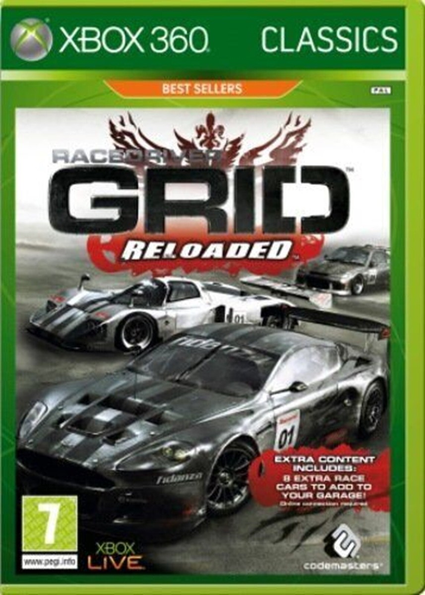 Jeu GRID 2 Limited Edition Pour Xbox 360 - Édition PAL, Testé Et Ressurfacé Si Besoin