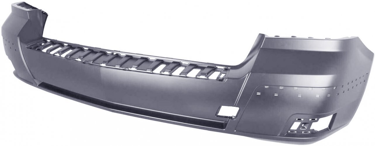 Pare-choc arrière pour Mercedes GLK X204 2008-2012 en ABS noir brut