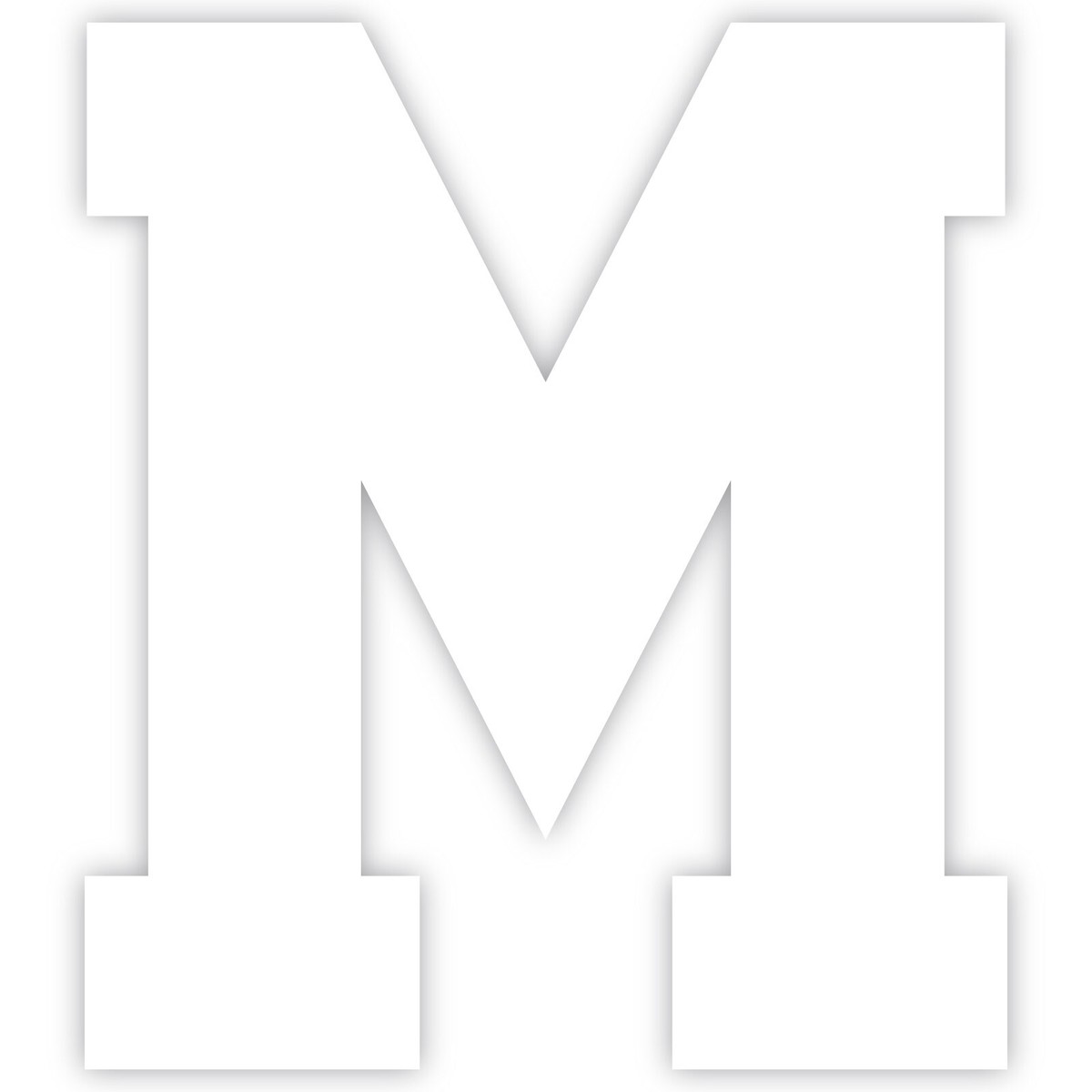 Varsity Letter M Decal Sticker Vinyl Window Laptop College Athletic Team Sports | eBay varsity-letter-m-decal-sticker-vinyl-window-laptop-college-athletic-team-sports-ebay