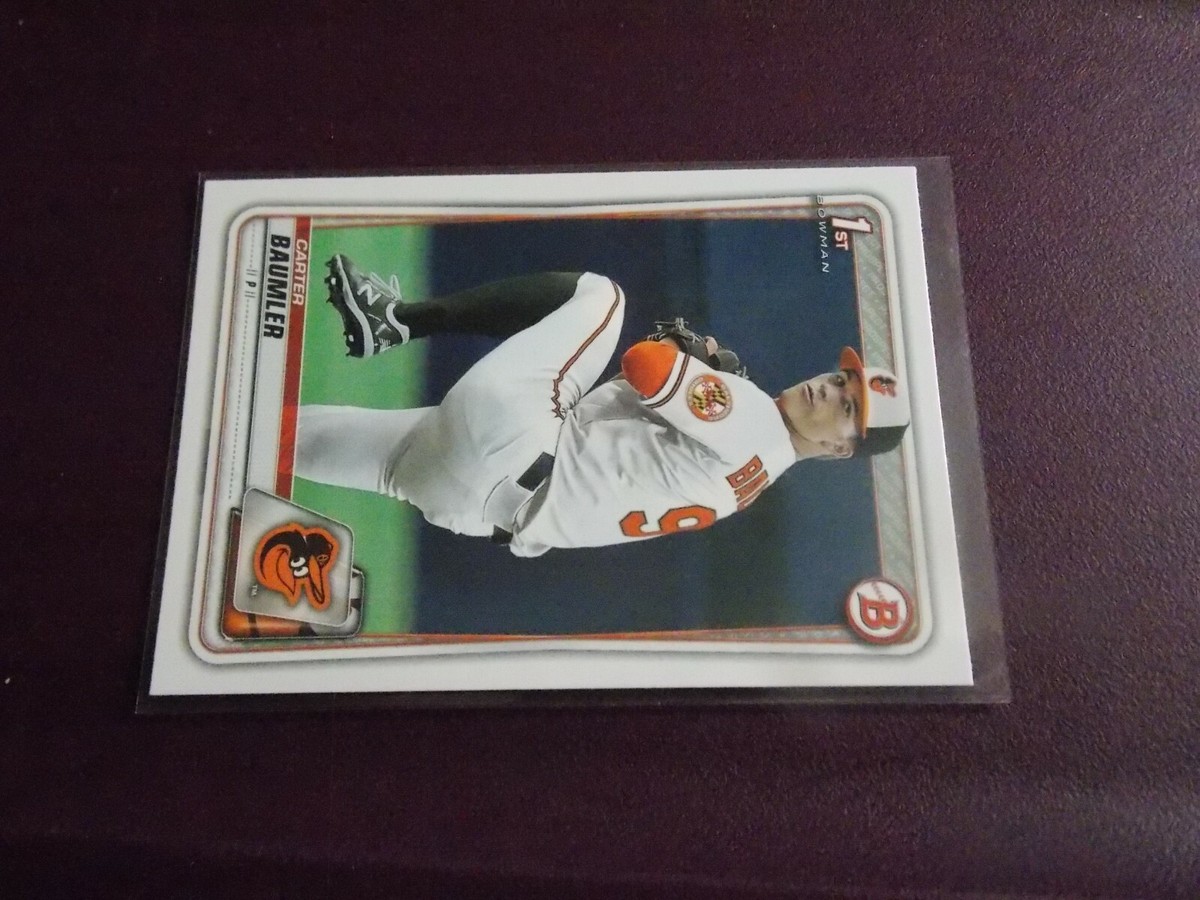 TOPPS １ST Bowman 2020 Topps 1st BOWMAN Draft PROSPECT CARTER BAUMLER Orioles