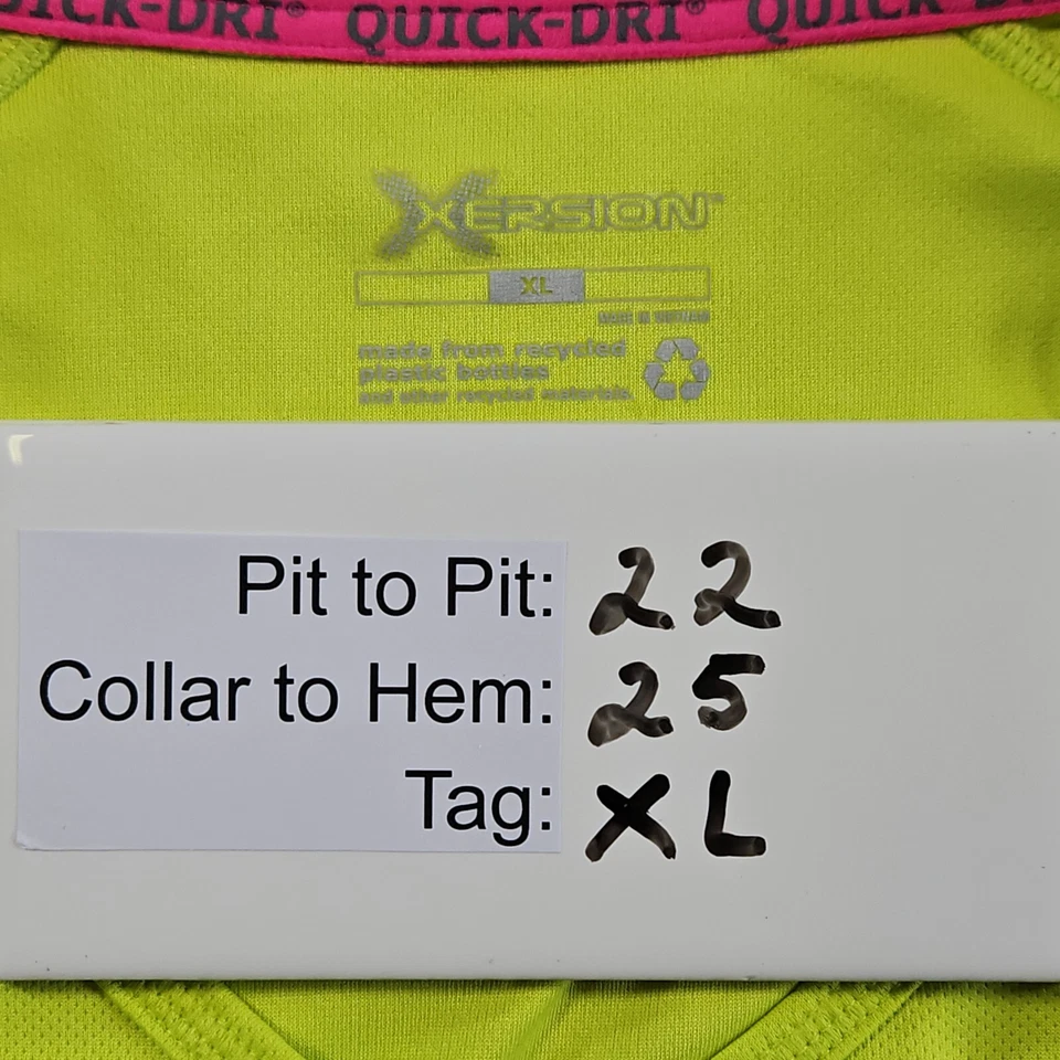 Blusa Xersion Feminina Tamanho XL Amarelo Neon Poliéster Deriva Treino Caminhada Corrida Academia - Imagem 4 de 4