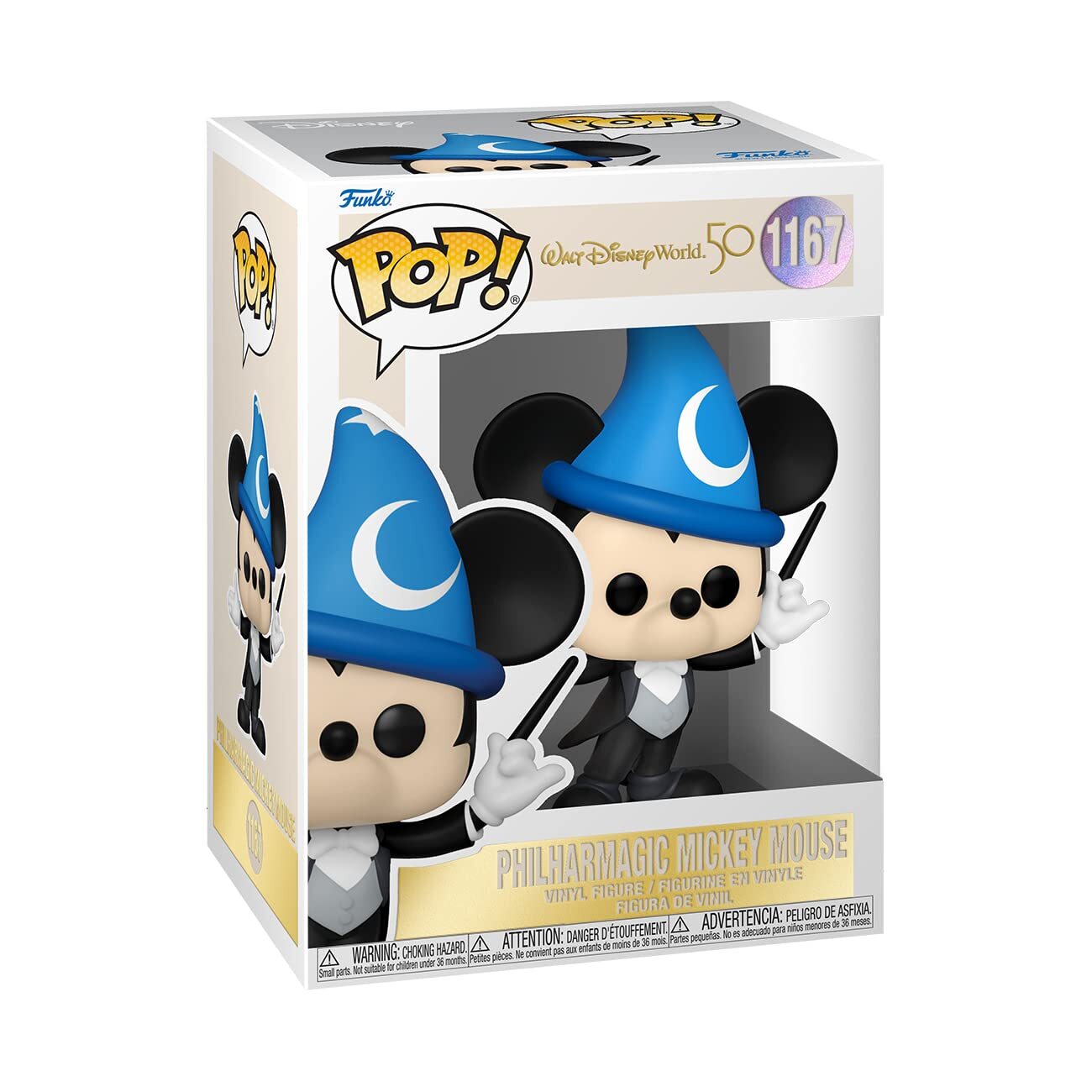 7052750 Merchandising Disney: Funko Pop! - Walt Disney World 50 - Philharmagic M