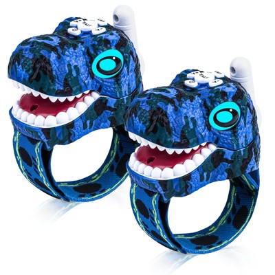 Dinosaur Walkie Talkies For Kids - 2 Way Radios Toys For Boys And Girls Ages - 3