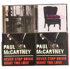 Lot of 5 Paul McCartney CD's:Chaos Creation/Memory Almost Full/Never Stop/Pie