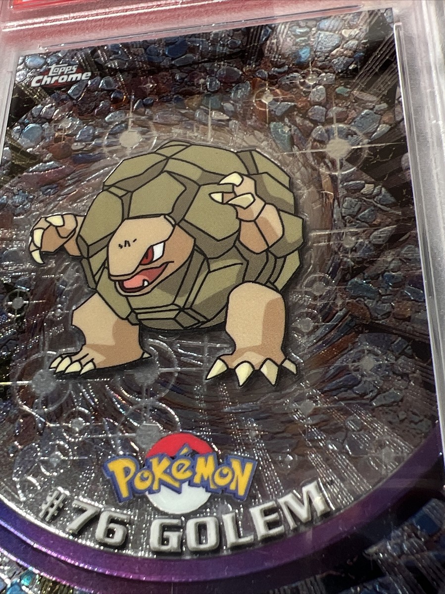 PSA 10 #76 Golem 2000 Topps Chrome Pokemon TV Card 💎 Gem Mint
