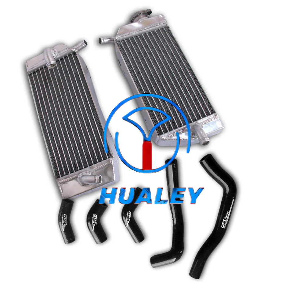 Алюминиевый радиатор и шланг для Honda CRF450 CRF450R CRF 450 R 2005-2008 07 06 - Изображение 3 из 4